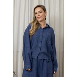 CAMISA ANA CJ JEANS ESCURO 