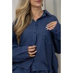 CAMISA ANA CJ JEANS ESCURO 