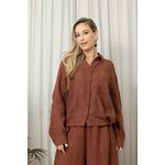 CAMISA ANA CJ MARROM