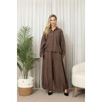 CAMISA ANA CJ CHOCOLATE