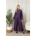 CAMISA ANA CJ BERINJELA