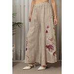 CALÇA NOEMI CJ BEGE ESCURO