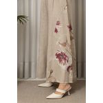 CALÇA NOEMI CJ BEGE ESCURO