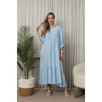 TUNICA CAROL AZUL BEBE