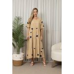 VESTIDO FABI CARAMELO