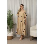 VESTIDO FABI CARAMELO