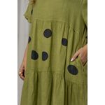 VESTIDO FABI PISTACHE