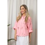 CAMISA LYCA ROSA CHICLETE