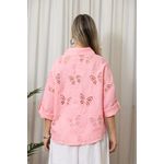 CAMISA LYCA ROSA CHICLETE