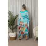 KAFTAN RUBIA VERDE AGUA