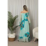 VESTIDO INES AZUL PISCINA