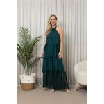 VESTIDO SOFIA VERDE PETROLIO