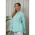 CAMISA MAIA AZUL PISCINA