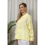 CAMISA MAIA MANTEIGA