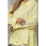 CAMISA MAIA MANTEIGA