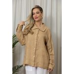 CAMISA MAIA CARAMELO
