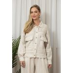 JAQUETA BRENDA CJ BEGE