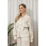 JAQUETA BRENDA CJ BEGE