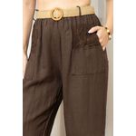 CALÇA ELIANE CJ CHOCOLATE