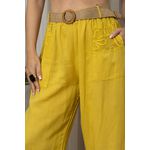 CALÇA ELIANE CJ MOSTARDA