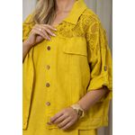 JAQUETA NATALY CJ MOSTARDA