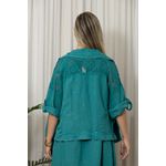 JAQUETA NATALY CJ VERDE PETROLIO