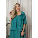 JAQUETA NATALY CJ VERDE PETROLIO