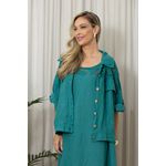 JAQUETA NATALY CJ VERDE PETROLIO