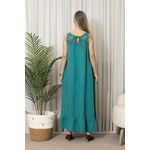 VESTIDO NATALY CJ VERDE PETROLIO