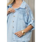 JAQUETA NATALY CJ AZUL BEBE