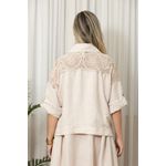 JAQUETA NATALY CJ BEGE