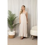 VESTIDO NATALY CJ BEGE