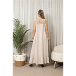 VESTIDO NATALY CJ BEGE