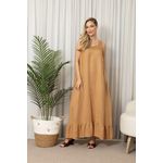 VESTIDO NATALY CJ CARAMELO