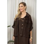 JAQUETA NATALY CJ CHOCOLATE