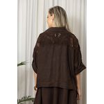 JAQUETA NATALY CJ CHOCOLATE