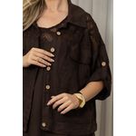 JAQUETA NATALY CJ CHOCOLATE