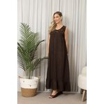 VESTIDO NATALY CJ CHOCOLATE