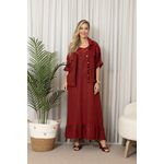 VESTIDO NATALY CJ BORDO