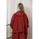 JAQUETA NATALY CJ BORDO