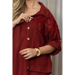 JAQUETA NATALY CJ BORDO