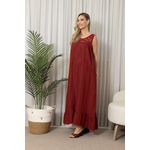 VESTIDO NATALY CJ BORDO