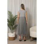 VESTIDO SAMARA CJ CINZA