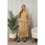 CAMISA TAISA CJ CARAMELO