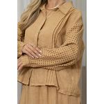 CAMISA TAISA CJ CARAMELO