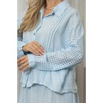 CAMISA TAISA CJ AZUL BEBE
