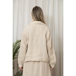 CAMISA TAISA CJ BEGE