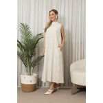 VESTIDO EDINALVA BEGE