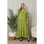 VESTIDO TAMIRES PISTACHE