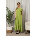 VESTIDO TAMIRES PISTACHE